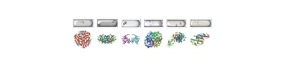 Crystal array from Plug Maker experiments